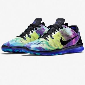 Nike Free 5.0 TR Fit Multicolor Running Shoes